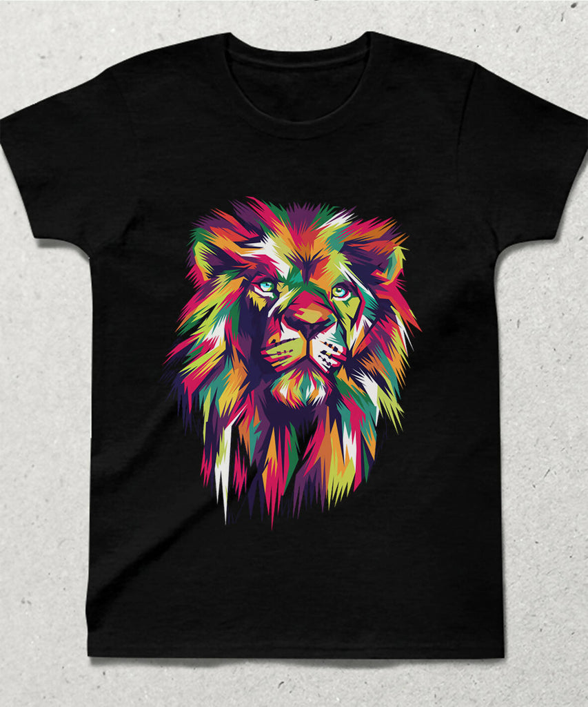 lion child short sleeve t-shirt 