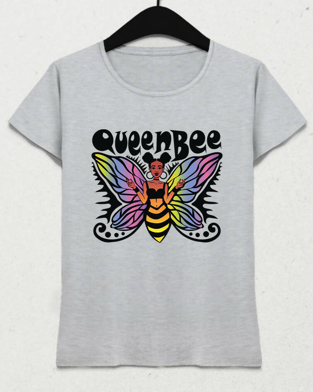 Queen Bee Kadın Tişört - basmatik.com