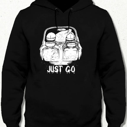 Just Go "Just Go" Hooded Sweatshirt