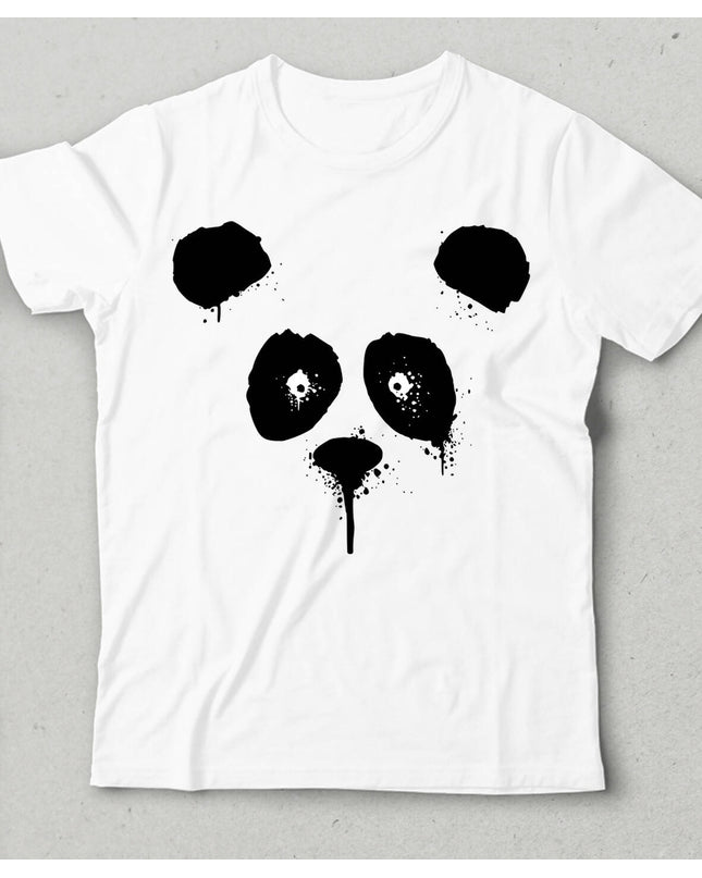 Suluboya Panda Çocuk Tişört