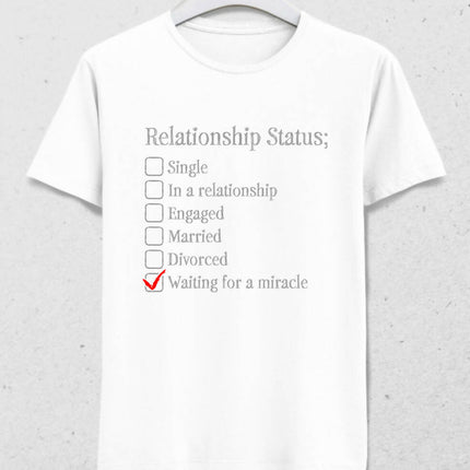 Relationship Status Erkek Tişört - basmatik.com