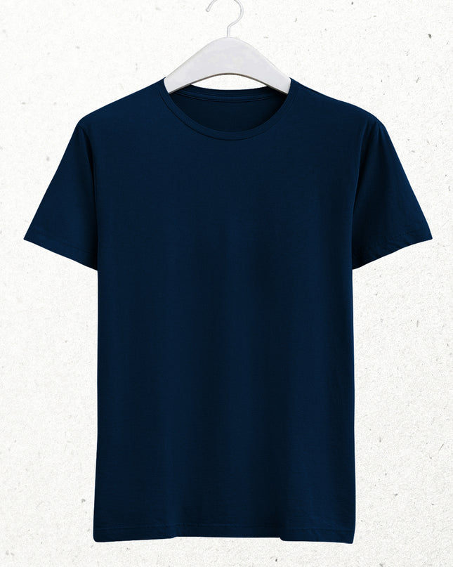 special design Unisex slimfit indigo t-shirt 