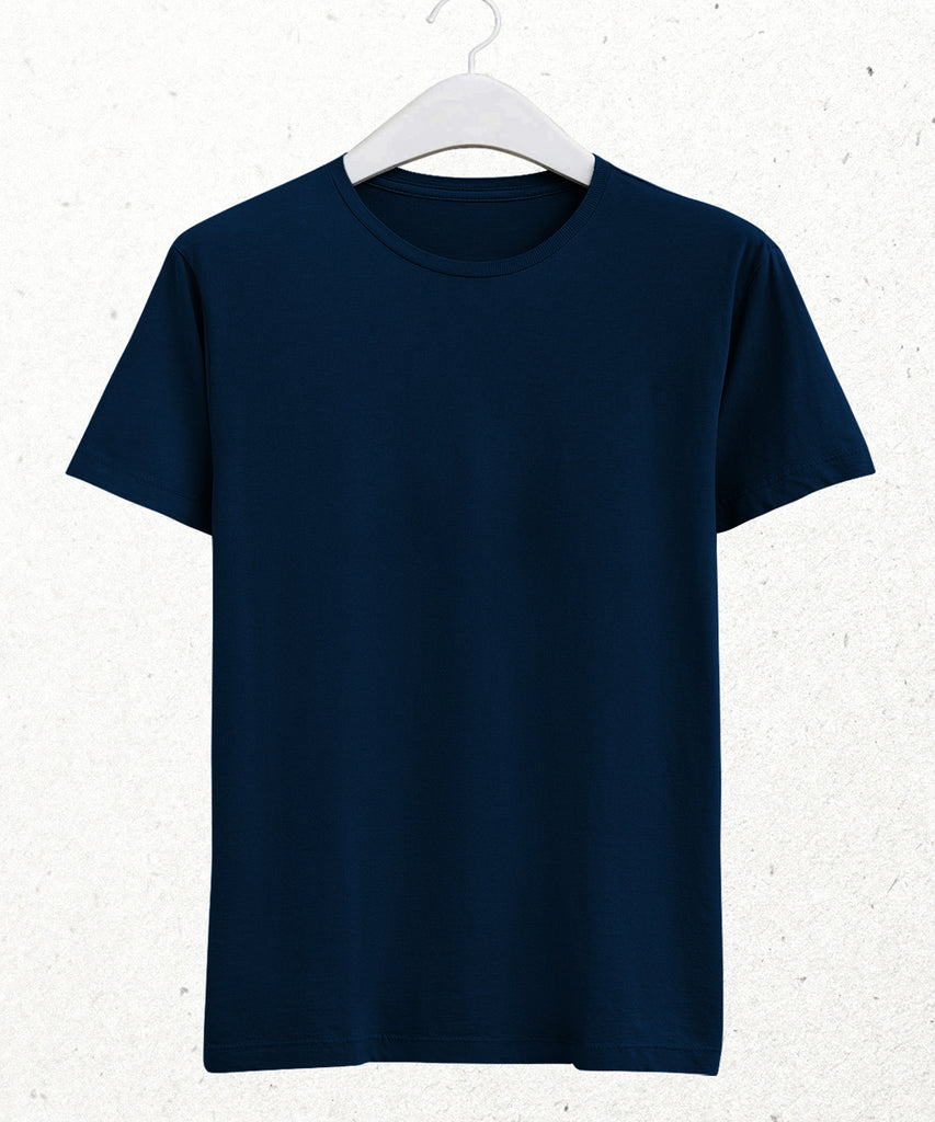 özel tasarım Unisex slimfit indigo tişört