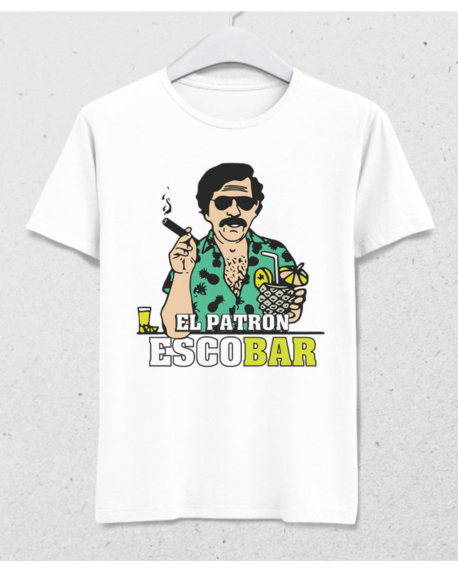 El patron escobar tişört - basmatik.com