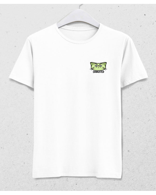 Exhausted t-shirt