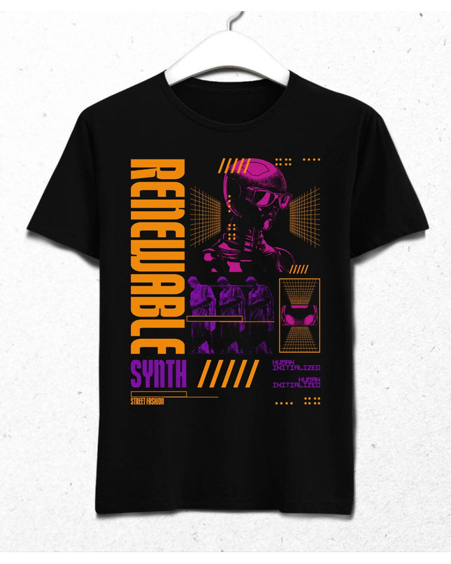 Renewable Synth Streetwear Retro Futuristic Design