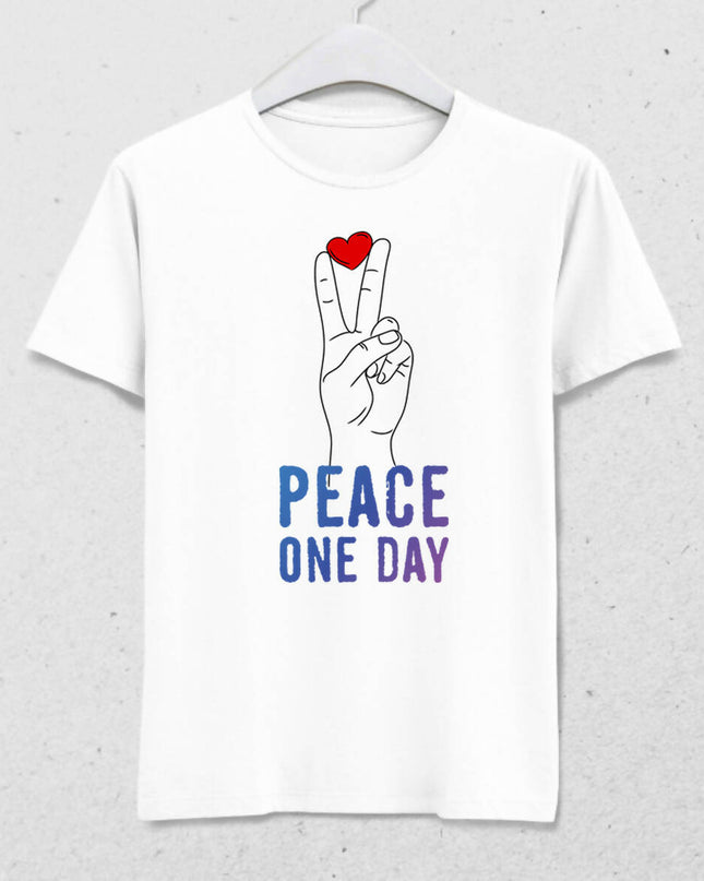 Peace On Day Erkek Tişört
