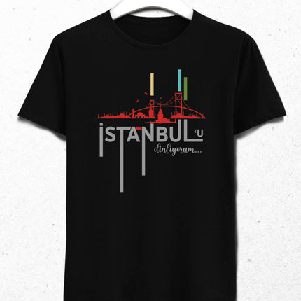 İstanbul'u Dinliyorum Erkek Tişört
