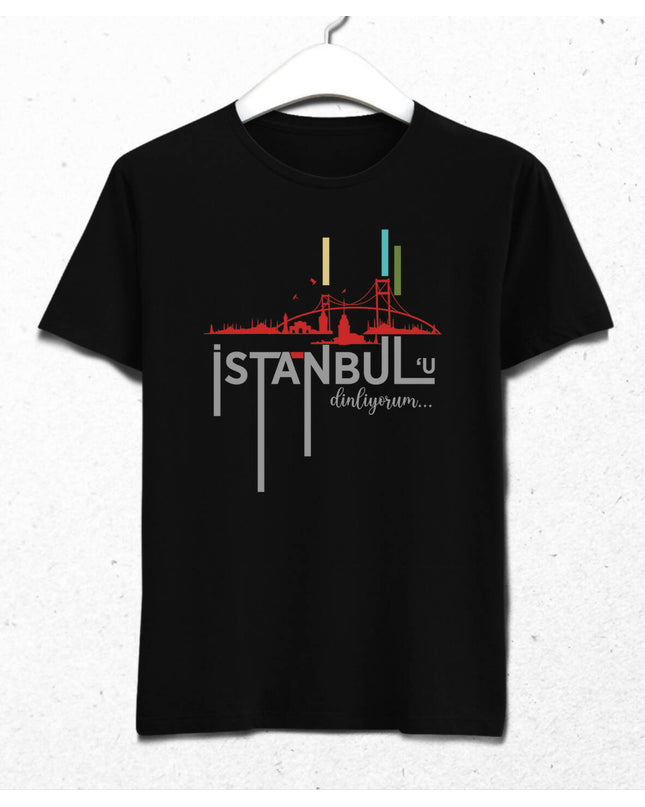 İstanbul'u Dinliyorum Erkek Tişört