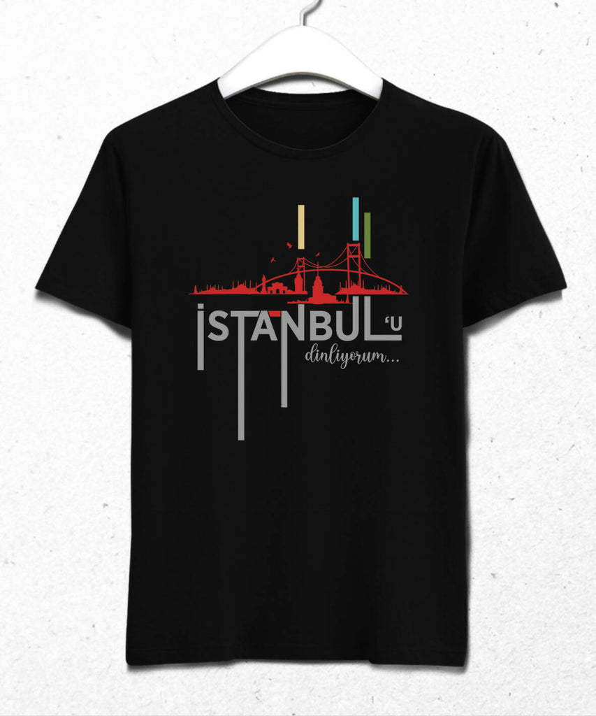 İstanbul'u Dinliyorum Erkek Tişört