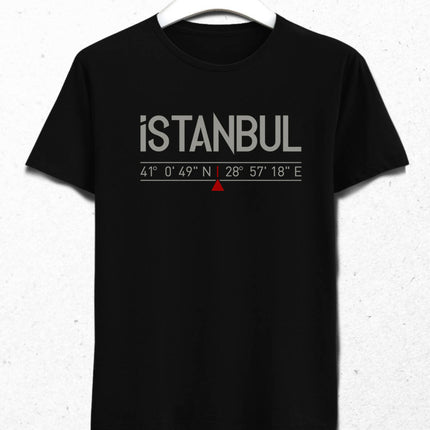Istanbul Coordinates Men's T-Shirt