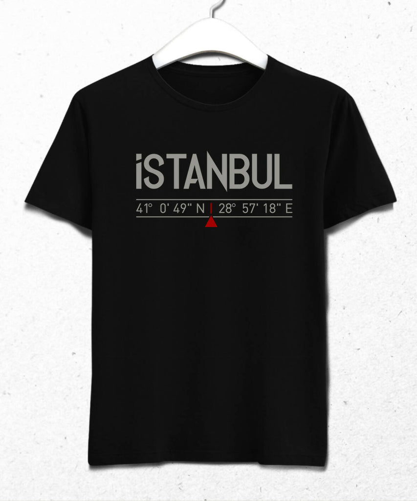 Istanbul Coordinates Men's T-Shirt