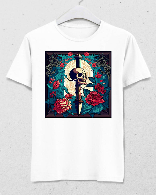 Skull, Rose and Sword 