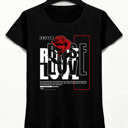 Rose Love Kadın Streetwear Tasarım