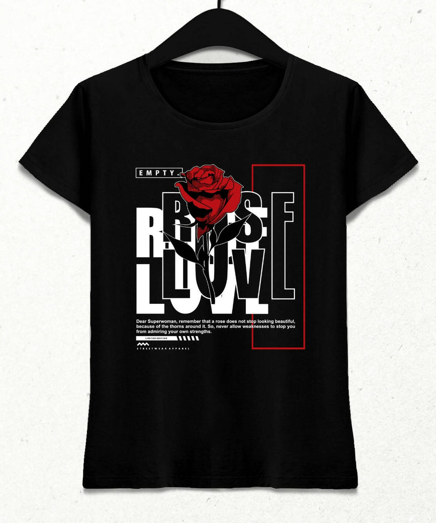 Rose Love Kadın Streetwear Tasarım