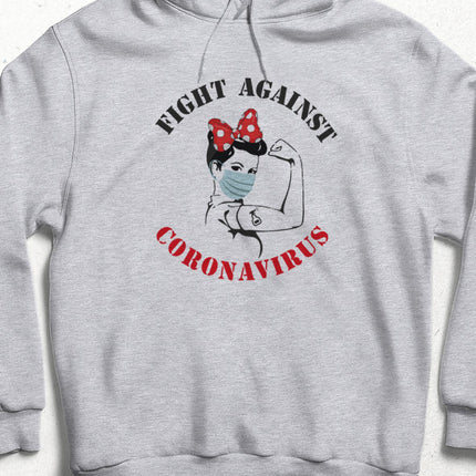 Fight against coronavirus kapşonlu - basmatik.com