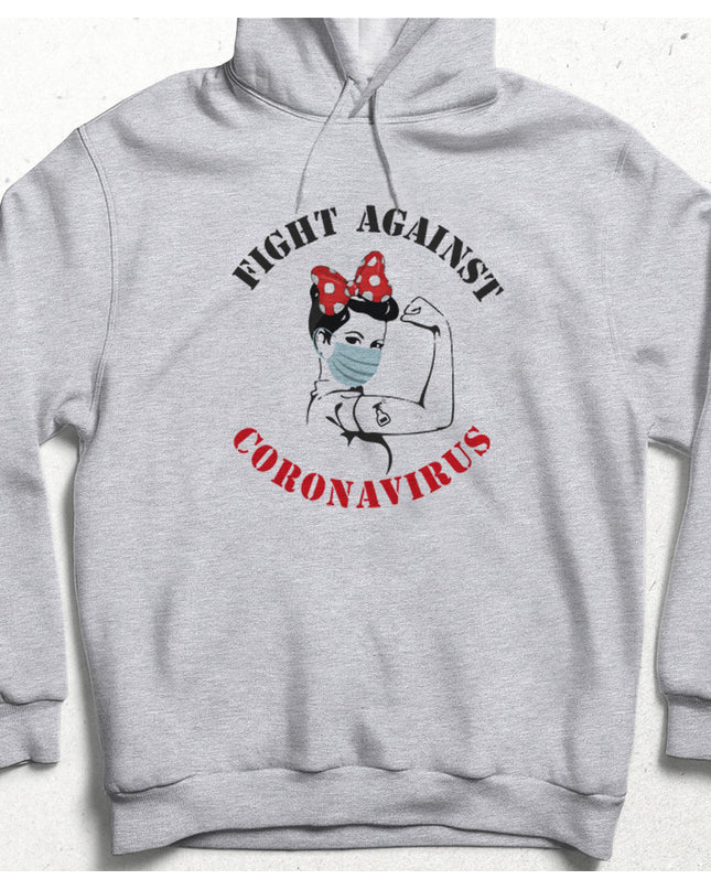 Fight against coronavirus kapşonlu - basmatik.com