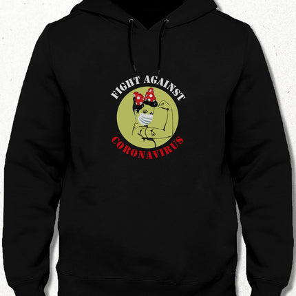 Fight against coronavirus kapşonlu - basmatik.com