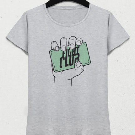 Fight club coronavirus kadın tişört - basmatik.com