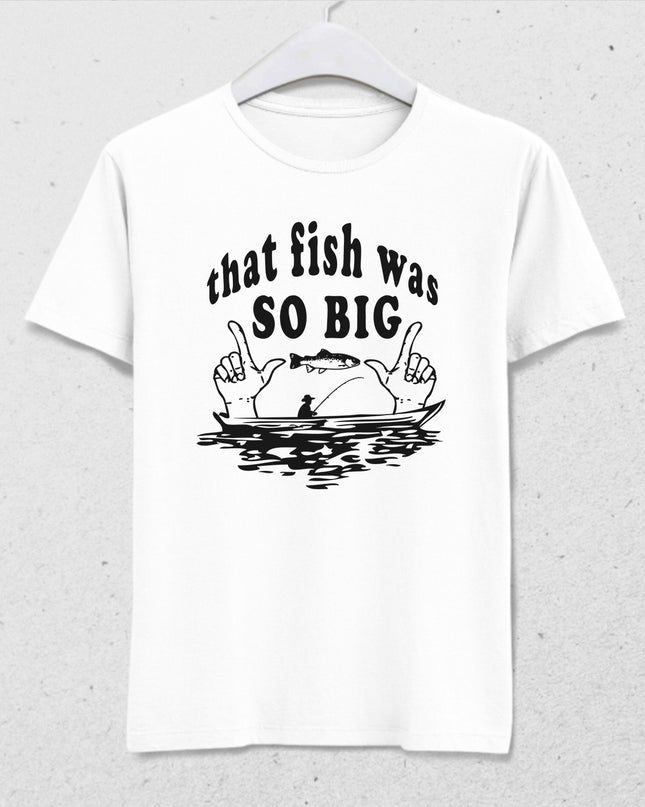 Fish so big tişört - basmatik.com