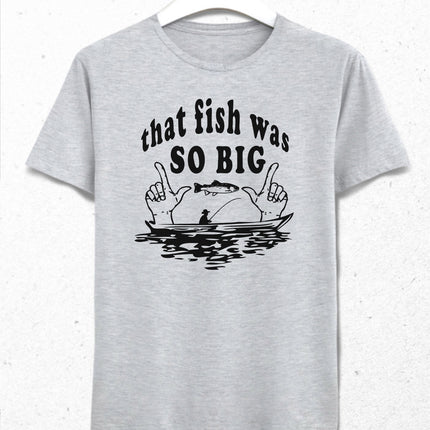 Fish so big tişört - basmatik.com