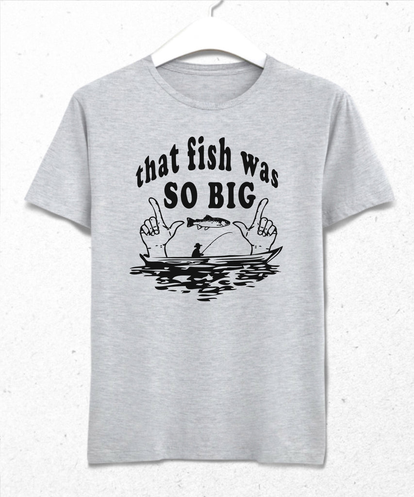 Fish so big tişört - basmatik.com