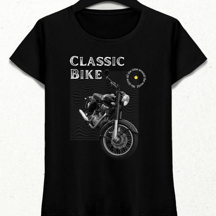 Classic Bike Kadın Tişört