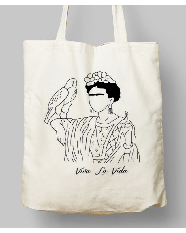 Frida Kahlo Bez Çanta - basmatik.com