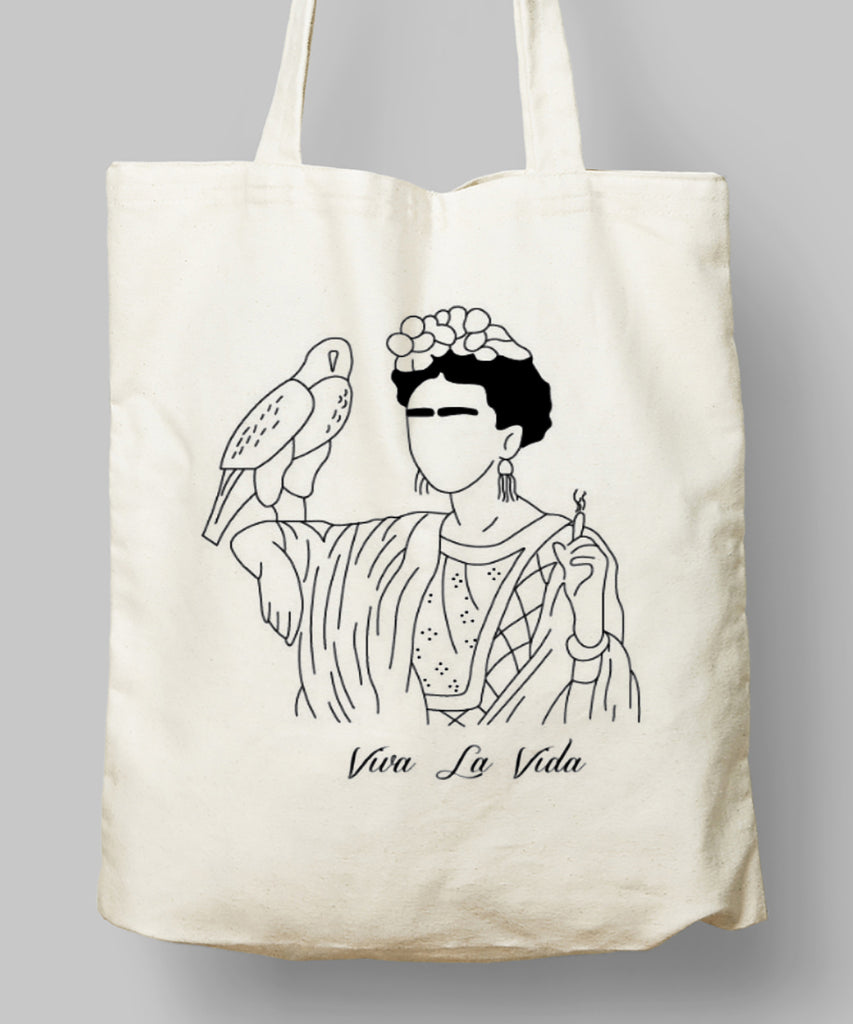 Frida Kahlo Bez Çanta - basmatik.com
