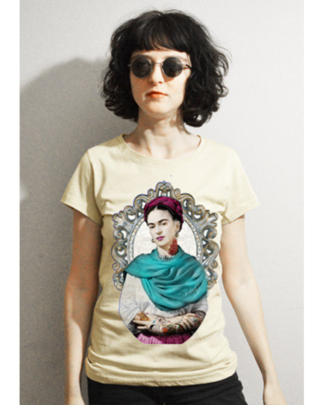 FridaKahlo t-shirt - basmatik.com