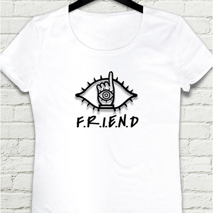 Friend Kadın T-Shirt - basmatik.com