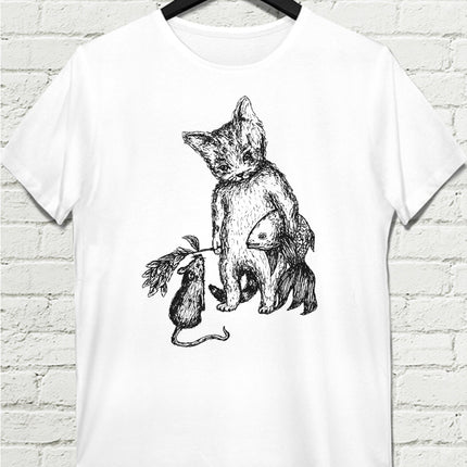 Friends Beyaz Tişört - basmatik.com