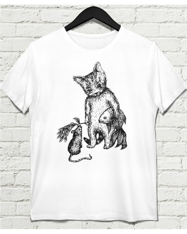 Friends Beyaz Tişört - basmatik.com