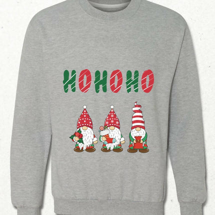 Ho Ho Ho Christmas Gnomes Sweatshirt