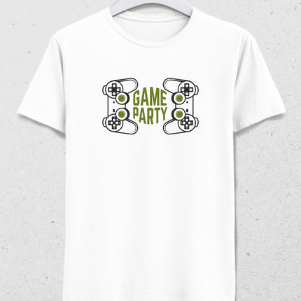Game party tişört