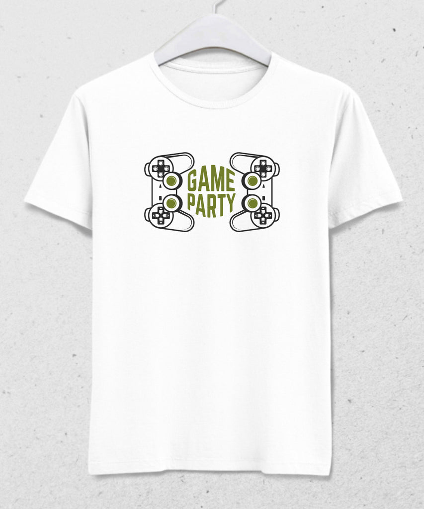 Game party tişört