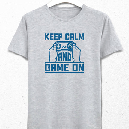 Keep calm game on tişört