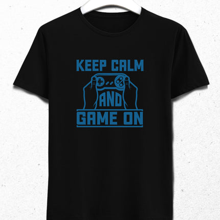 Keep calm game on tişört