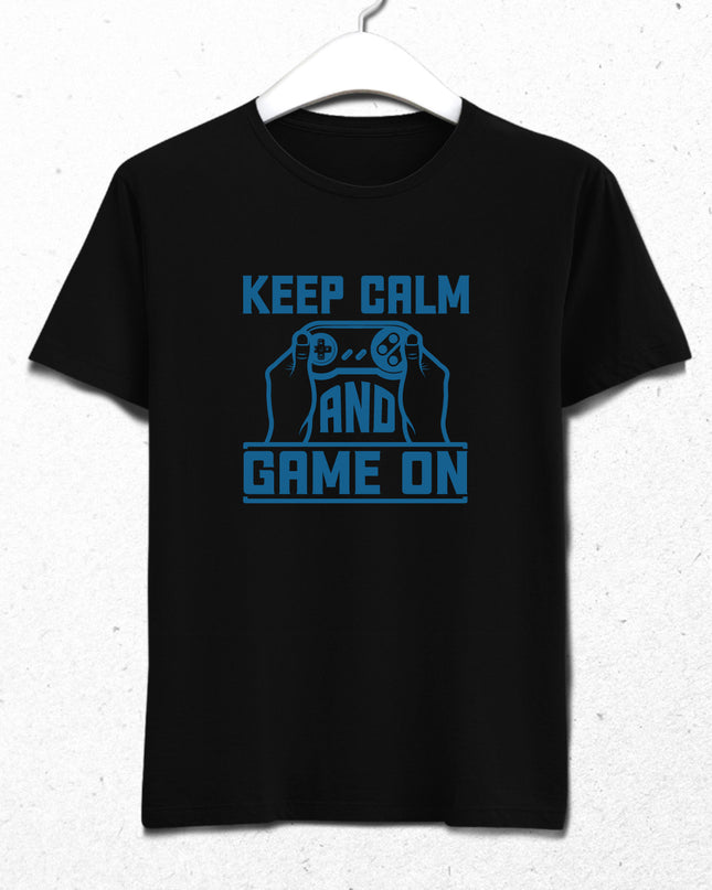 Keep calm game on tişört