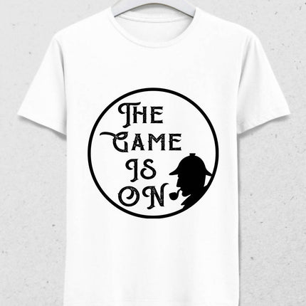 The Game Is On Erkek tişört