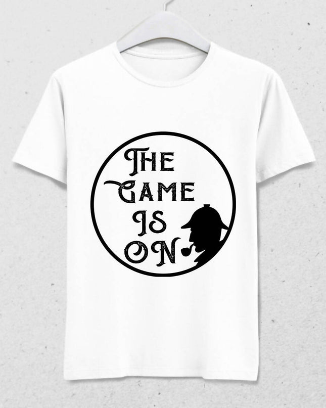 The Game Is On Erkek tişört