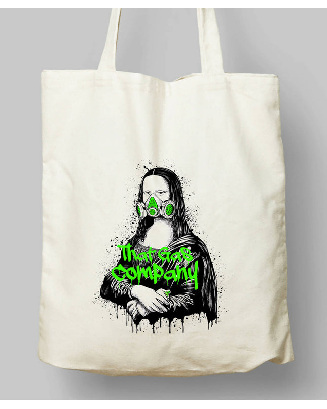 Masked Mona Lisa Cloth Bag
