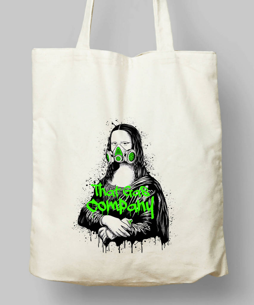 Masked Mona Lisa Cloth Bag