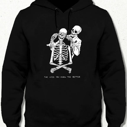 Skeletons Blindfold Hooded Sweatshirt
