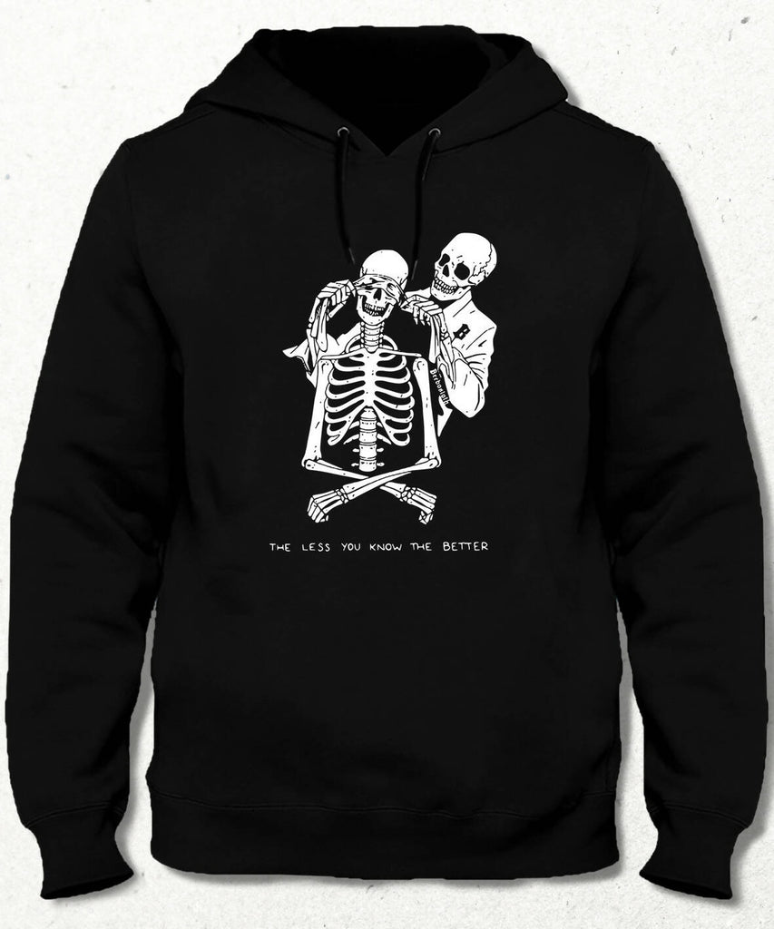 Skeletons Blindfold Kapüşonlu Sweatshirt