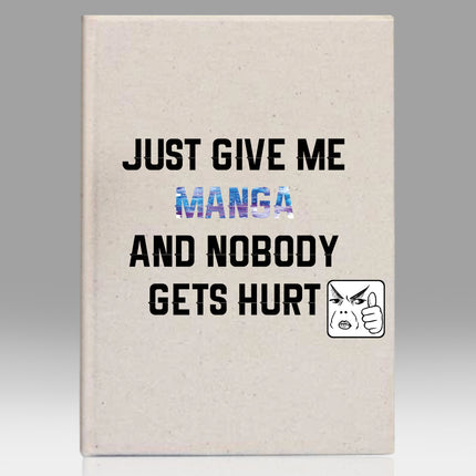 Give Me Manga kanvas defter - basmatik.com