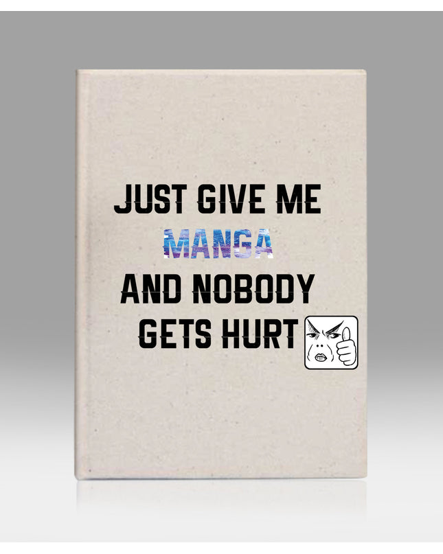 Give Me Manga kanvas defter - basmatik.com