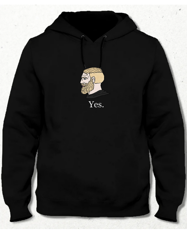 Sigma Wojak Hoodie 