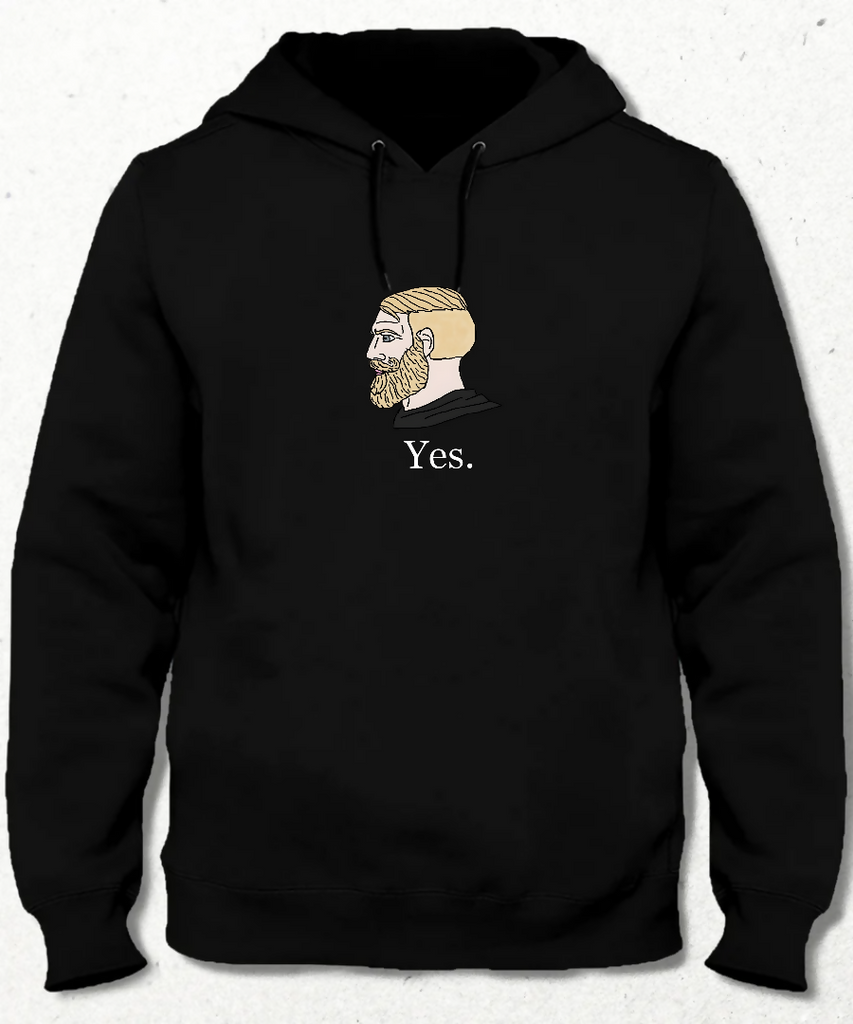 Sigma Wojak Hoodie 