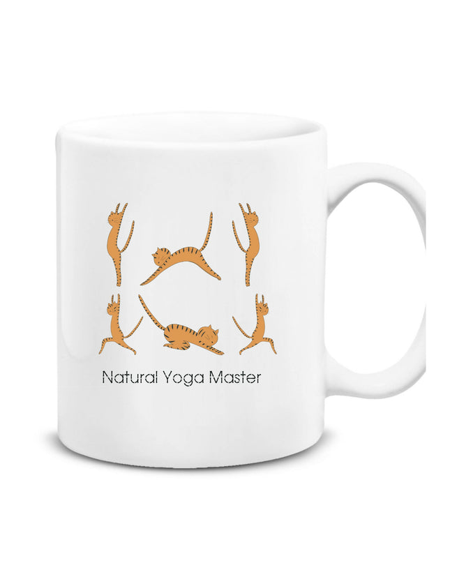 Cats Doing Yoga Mug 